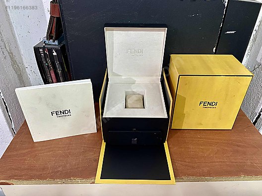 FENDİ ORJİNAL BÜYÜK BOY FULL SET SAAT KUTUSU on sahibinden.com