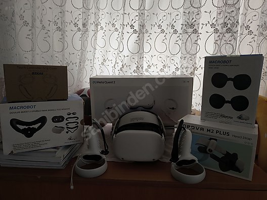 Meta Quest 2 sıfır ayarında bol aksesuarli - VR Gözlük Markaları sahibinden.com'da