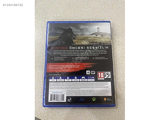 PS4 Ghost of Tsushima - Türkçe Altyazılı (Temiz Disk) sahibinden