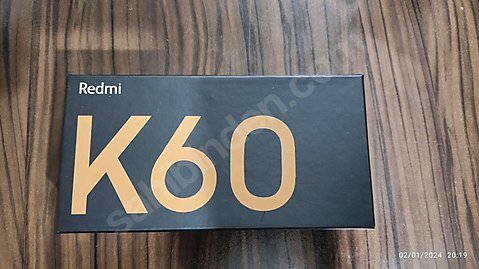Xioami Redmi K60 (POCOF5PRO) 12+7 RAM Full malzemeli Kayıtlı