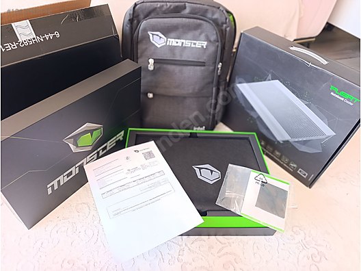 シュンユウママページ Monster / BAYİDEN ALINDIĞI GİBİ SIFIR KFG MONSTER RTX 5060 32