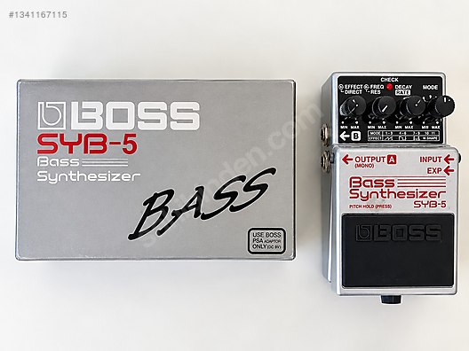 BOSS SYB-5 Bass Synthesizer - Efekt Pedalı ve Diğer Enstrüman Yan