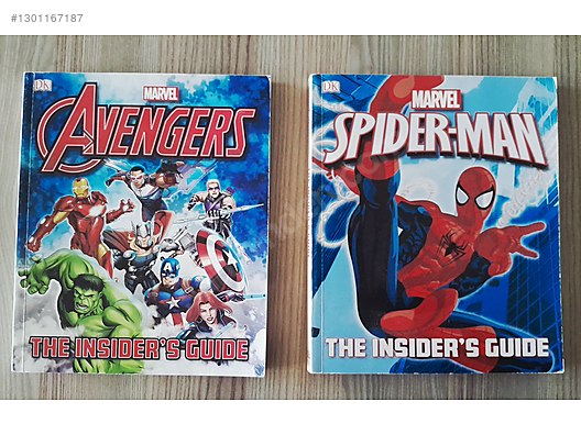 Comic Book / 2xİNGİLİZCE.Marvel Avengers & Spider-Man The Insiders