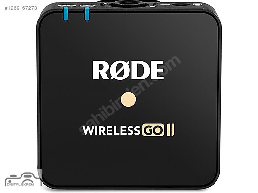 Mikrofon / RODE WİRELESS GO II 2 KİŞİLİK YAKA MİKROFONU sahibinden