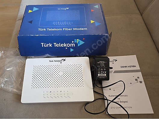 zte zxhn h298a turk telekom fiber modem on sahibinden.com - 1313167341