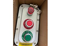 Start stop butonu kutusu #1282167423