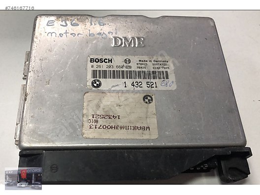 Otomobil Arazi Araci Elektrik Bmw E36 1 6 Motor Beyni Sahibinden Comda 746167716