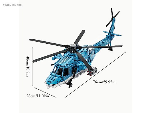 Atak Helicopter MZ 20 Yapı Blokları (1389 Parça ) sahibinden.comda