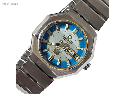 メル2603W4-1 Omax / Omax Saat Omax Otomatik Kol Saati Vintage Omax Crystal