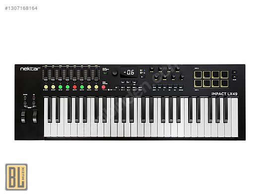 Nektar Impact LX49 mk3 - MIDI Controller - MIDI Klavye ve Diğer