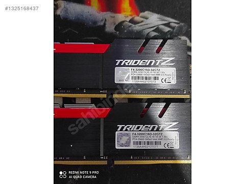 人*打様 DDR4 3200MHz 16GBメモリー2枚セット(計32GB) DDR 4 Ram G.SKILL Trident Z 32GB DDR4 3200MHz CL16 RAM Kit