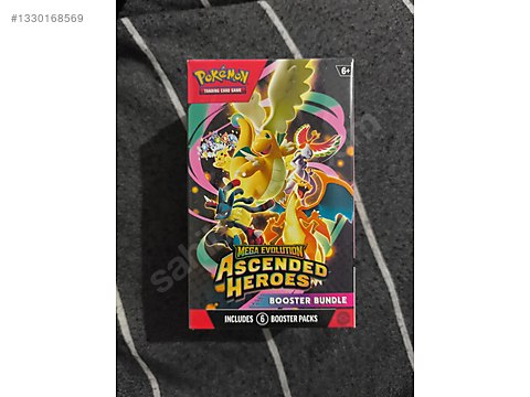 新品未開封　美品　ポケモンカード Ascended Heroes 2箱 Game Cards / pokemon ascended heroes on sahibinden.com - 1330168569