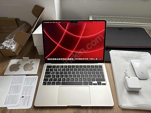 Apple Macbook / SAHİBİNDEN AŞIRI TEMİZ MACBOOK AİR +HERSCHEL