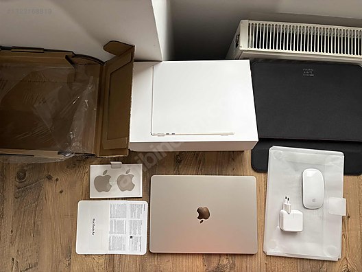 Apple Macbook / SAHİBİNDEN AŞIRI TEMİZ MACBOOK AİR +HERSCHEL