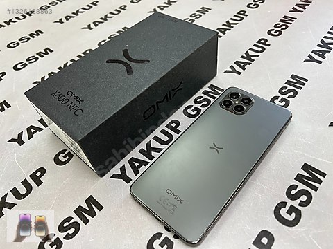 128 GB Gri Omix X600 Cep Telefonu - 1326168863