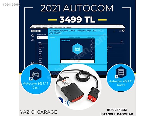 Delphi AutoCom 2021.11cars trucks scanning program full version