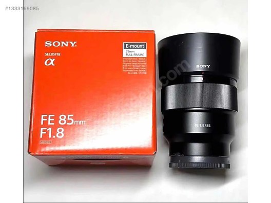 Lensler / Sony FE 85mm f/1.8 (SEL85F18) sahibinden.comda - 1333169085