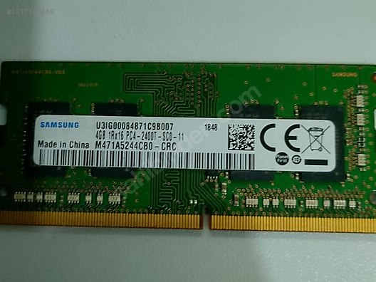 YARI FİYATINA Samsung 4gb Samsung Ddr4 2400MHZ PC4-2400T