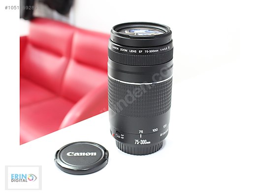 Canon 75 300mm F 4 0 5 6 Lens Temiz Ve Sorunsuz Erindigitalde Canon Slr Lens Cesitleri Sahibinden Com Da