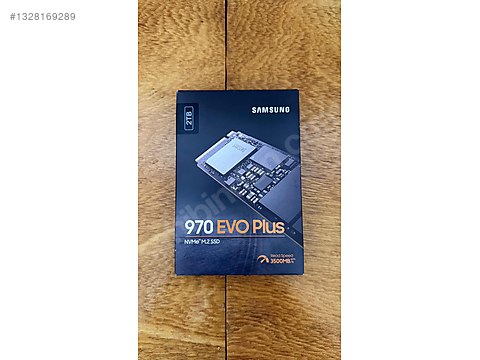 中古　Samsung 970 EVO Plus 2TB NVMe M.2 SSD Samsung 970 evo plus 2 tb nvme ssd on sahibinden.com - 1328169289