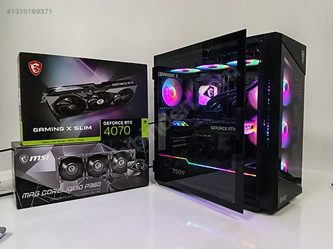 PC-OEM / İntel İ9-12900K 24 Çekirdek // Msi Z790//Msi RTX 4070