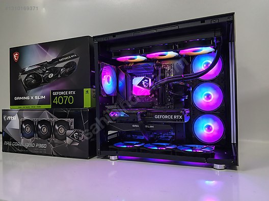 PC-OEM / İntel İ9-12900K 24 Çekirdek // Msi Z790//Msi RTX 4070