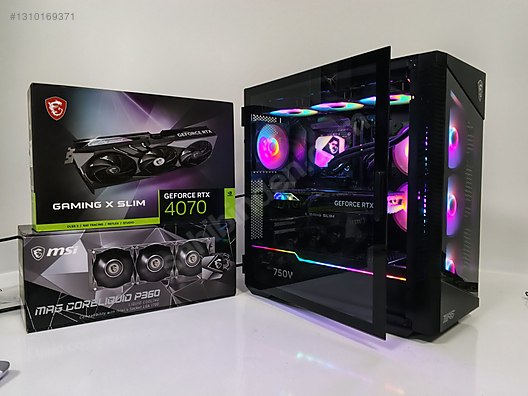 PC-OEM / İntel İ9-12900K 24 Çekirdek // Msi Z790//Msi RTX 4070