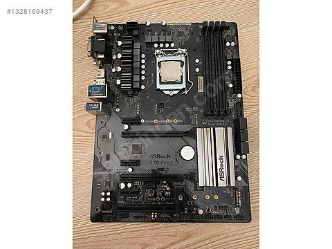 Asrock Z370 Pro 4 | i5 8600K | Anakart ve İşlemci Set sahibinden