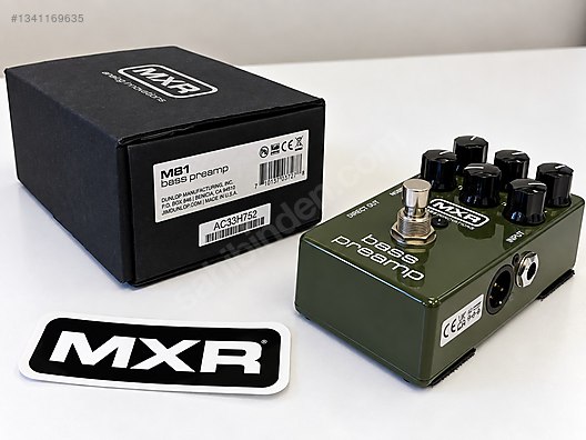 MXR M81 Bass Preamp Pedalı - Efekt Pedalı ve Diğer Enstrüman Yan