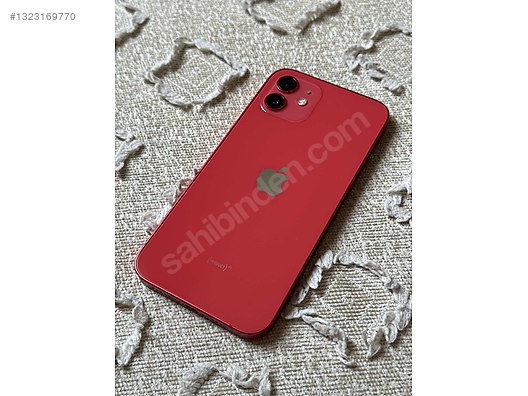 Apple / iPhone 12 / Hatasız Degişensiz Product Red 12 64GB on