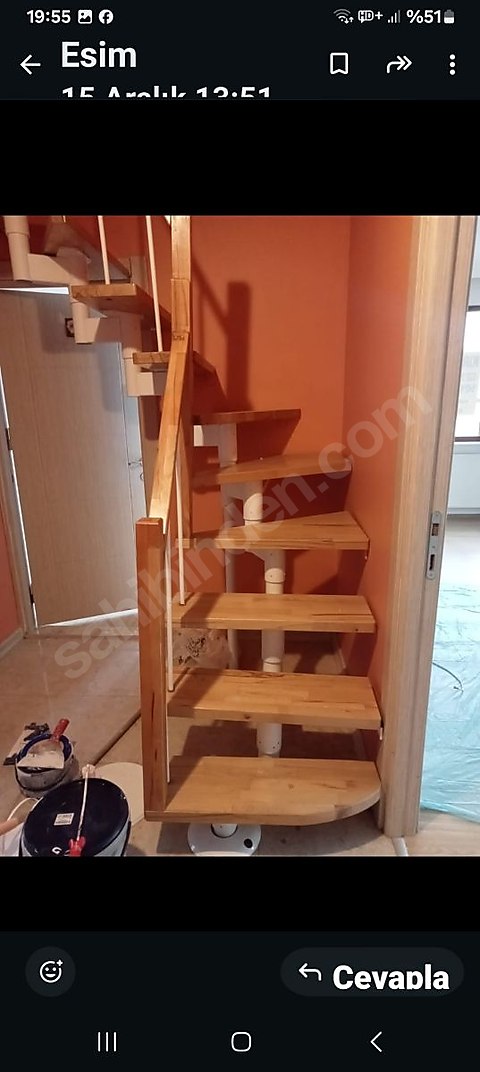 satılık dublex merdiven 45000 TL
