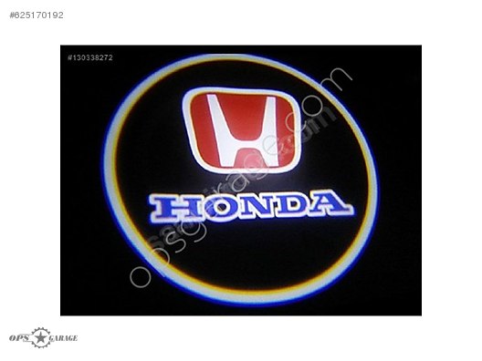 Honda kapı altı ışıklı logo