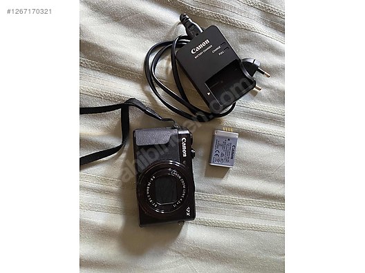 Canon PowerShot G7 X Mark II Kompakt Dijital Fotoğraf Makinesi