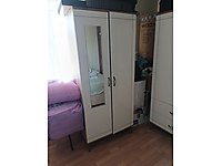 ikili genis dolap fiyatta pazarlık payı vardır