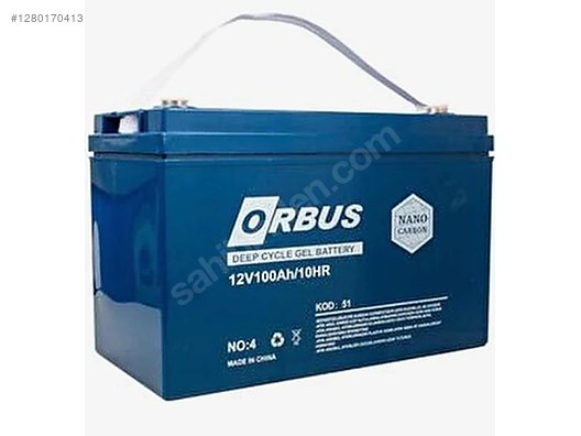 Güneş Enerjisi Sistemi - Az Kullanılmış 2 Adet Orbus Jel Akü