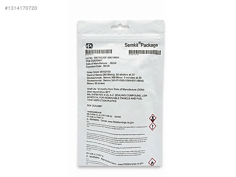 Semkit Sample PPG Semkit PR 1428 A-2 Yakıt Deposu ve Panel Sızdırmazlık Macunu ...