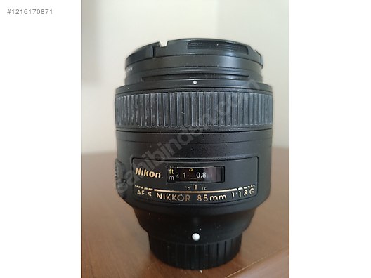 Nikon AF S Nikkor 85mm 1.8 G Nikon SLR Lens Ce itleri sahibinden da 1216170871