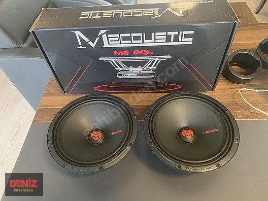 Hoparlör / Midrange / Macoustıc 20 cm Midrange M8-SQL HYBRID