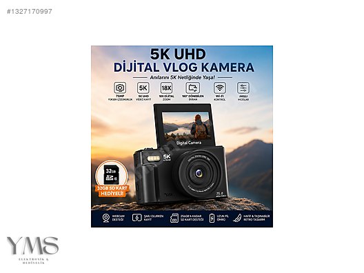 智美　10kg 5K 75MP HD Dijital Kamera 18X Dijital Zoom sahibinden.comda
