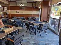 okey masası ve sandalye