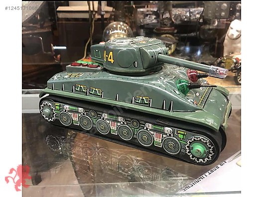 トップス chieko + shiny tank JAPON TAIYO TENEKE PİLLİ M4 ASKERİ TANK OYUNCAK sahibinden.comda