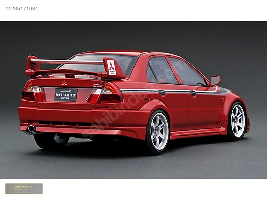 Miniature Ignition Model Mitsubishi Lancer Evolution VI GSR T.M.E (CP9A) Rouge – 1/18