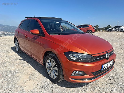 Volkswagen Polo 1.0 TSI Highline 2020 VW POLO H GHL NE OTOMAT K 10 BiN KM DE CAM TAVAN HATASIZ sahibinden da 1203171177