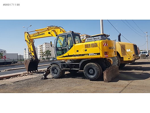 hidromek hmk 200w 2 2006 model ekskavator ilanlari sahibinden com da 969171186