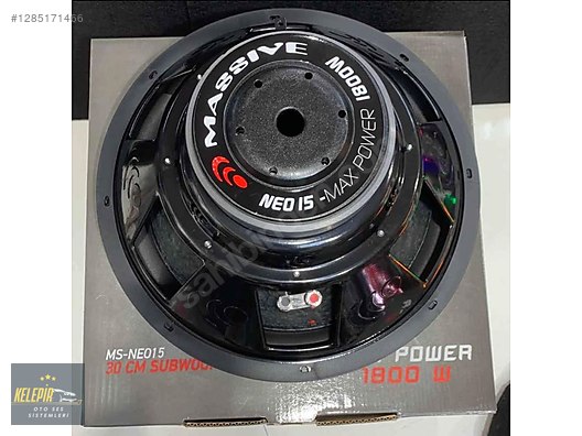 Hoparlör / Subwoofer / MASSİVE MS-NEO15 38CM BASS SUBWOOFER