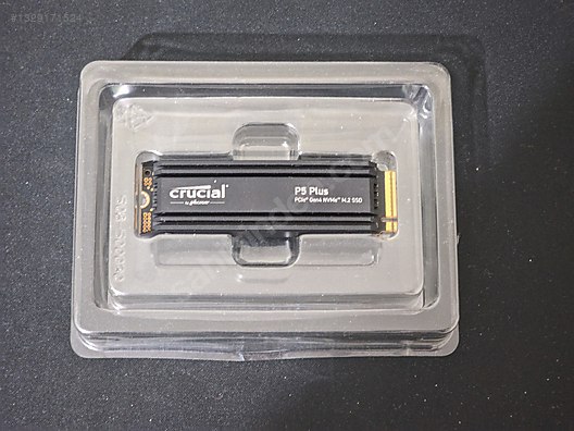 Crucial P5 Plus 2TB Gen 4 NVME SSD Heatsink PS5 Uyumlu sahibinden