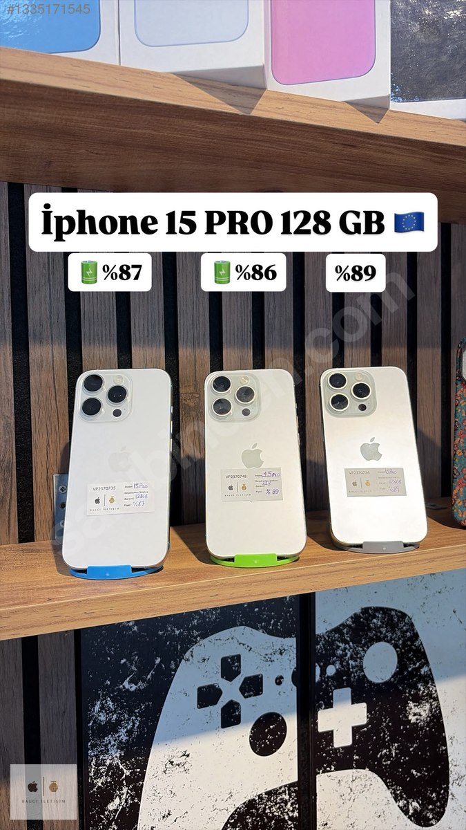 Apple / iPhone 15 Pro / İPHONE 15 PRO 128 GB - 256 GB * TR'DE HAT ...