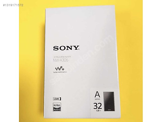 SONY NW-A306 箱、書類、ケーブル無し SIFIR Sony Walkman NW-A306 32GB Gri sahibinden.comda - 1319171572