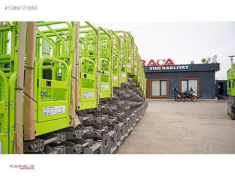 KARACA VİNÇTEN SATILIK SIFIR ZOOMLİON 14 METRE MAKASLI PLATFORM