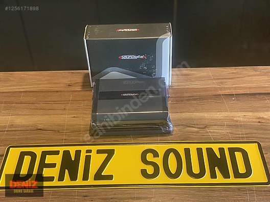 Amfi / Soundigital 1600.1 Amfi EVO 5 1 OHM Sıfır 2 Yıl Garanti